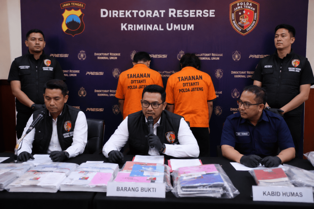 Polda Jateng Ungkap Peran Dua Tersangka Investasi Bodong Koperasi BLN