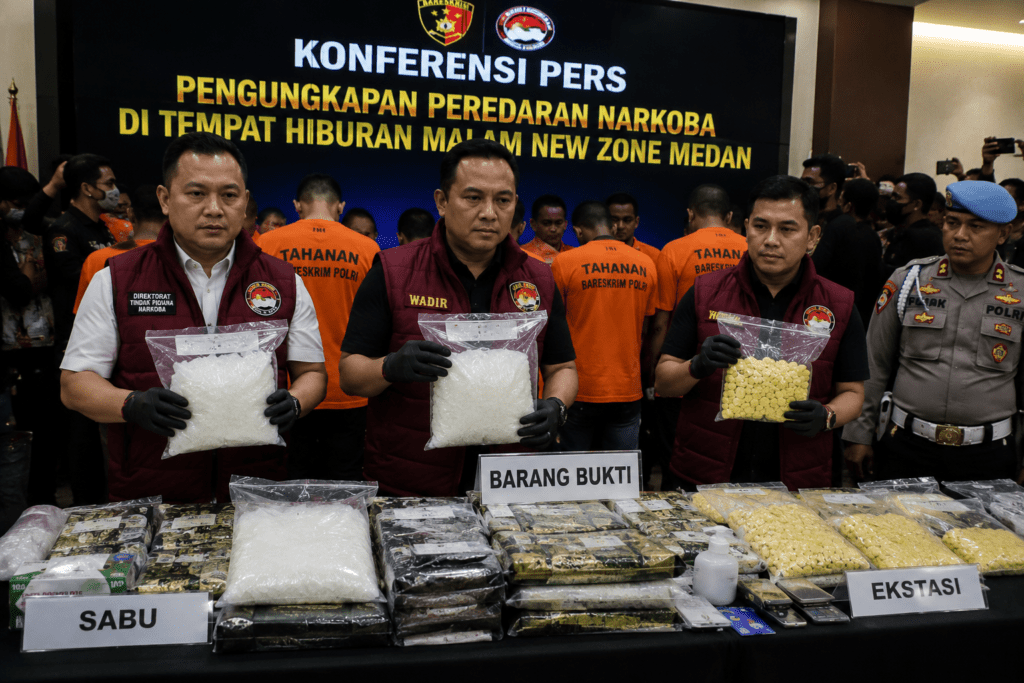 Bareskrim Bongkar Dugaan Peredaran Narkoba di New Zone Medan