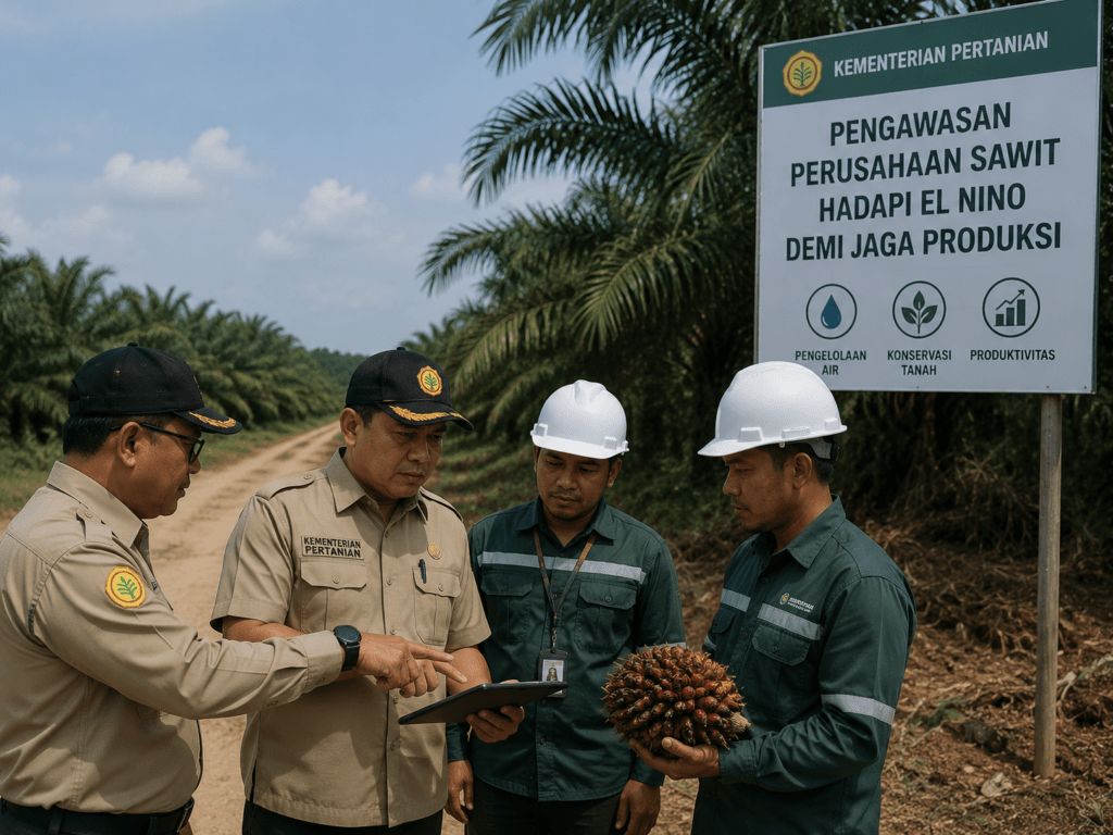 Kementan Awasi Perusahaan Sawit Hadapi El Nino Demi Jaga Produksi