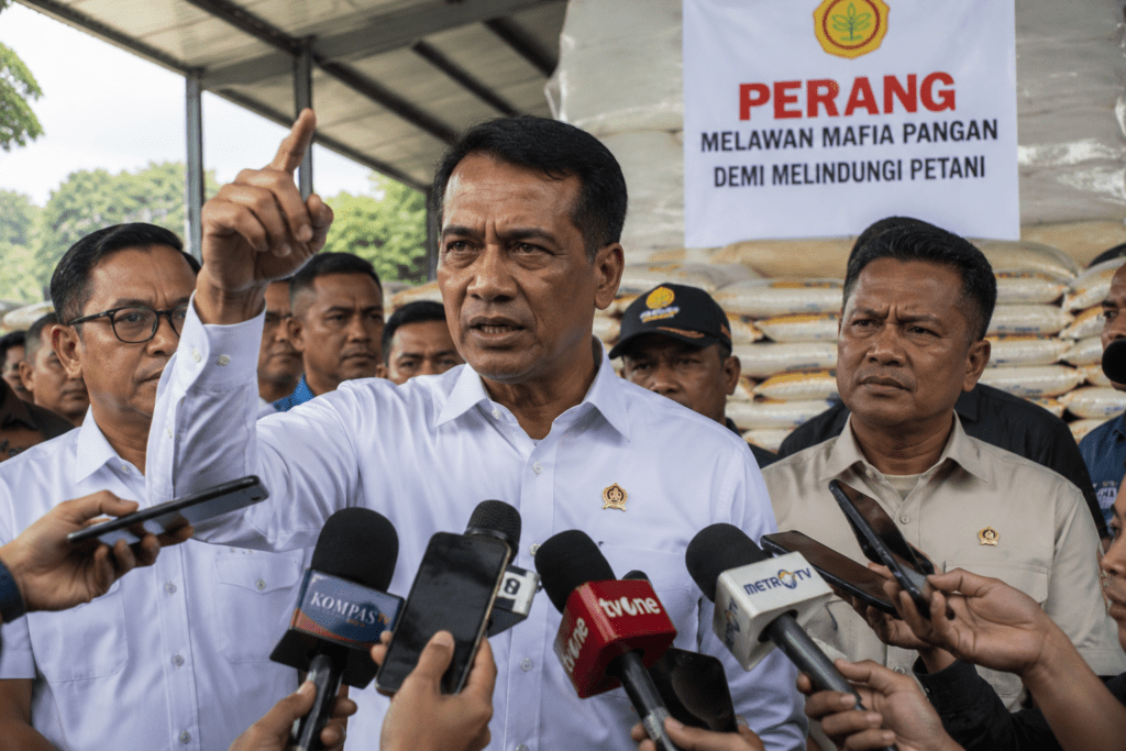 Mentan Tegaskan Perang Melawan Mafia Pangan Demi Lindungi Petani