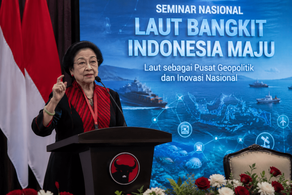 Megawati Dorong Laut Jadi Pusat Geopolitik dan Inovasi Nasional