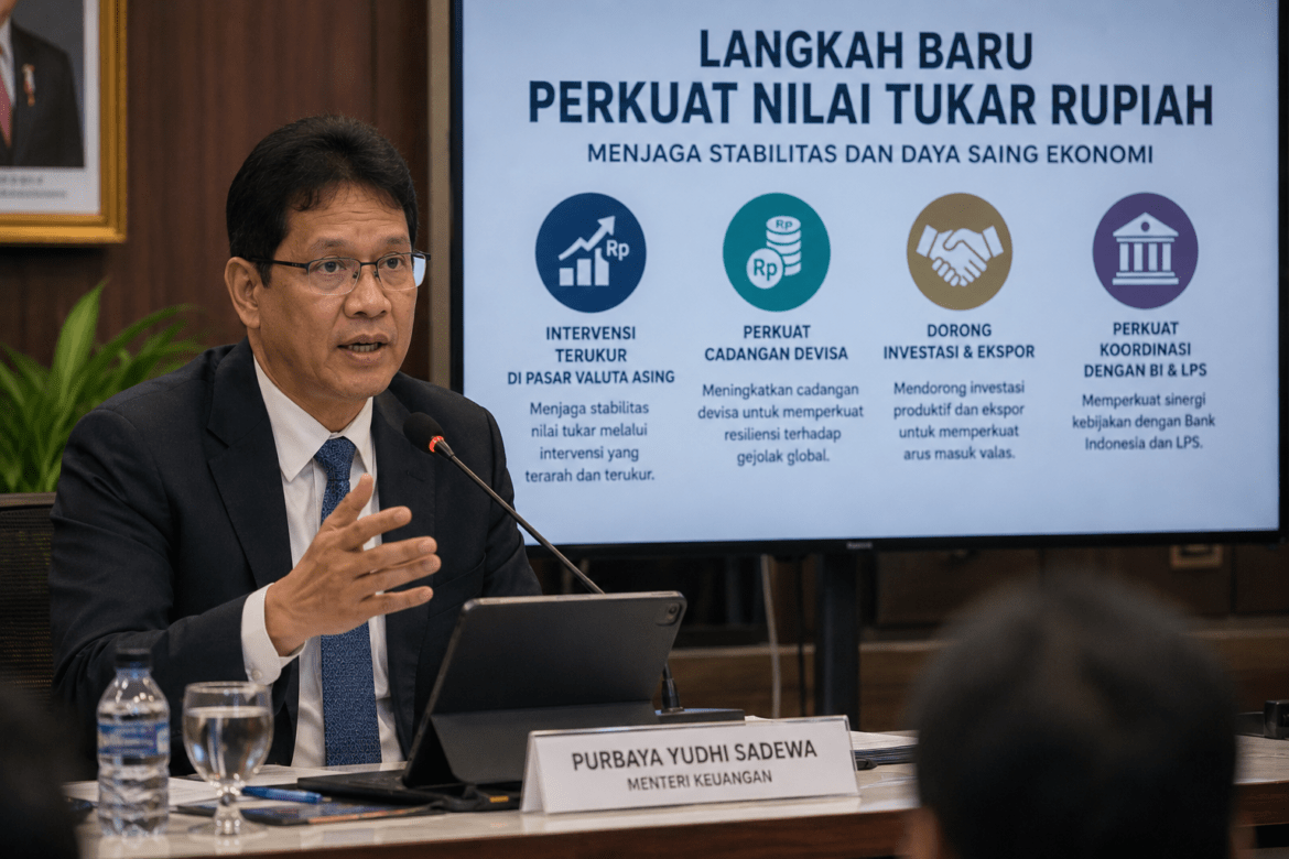 Purbaya Siapkan Langkah Baru untuk Perkuat Nilai Tukar Rupiah