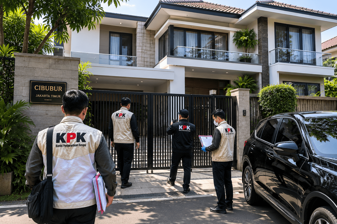 KPK Telusuri Rumah Rp4 Miliar Fadia Arafiq di Cibubur