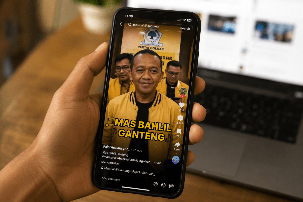 Lagu “Mas Bahlil Ganteng” Viral di Medsos, Golkar Sebut Kreativitas Netizen