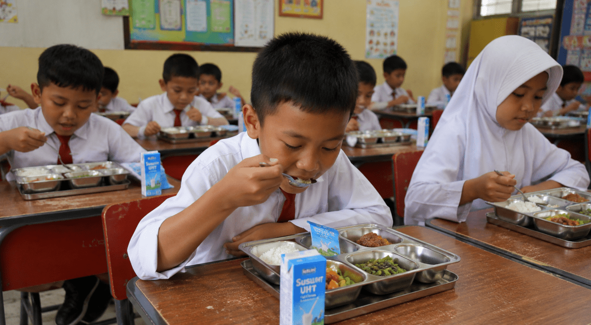 Survei Median: Program Makan Bergizi Gratis Jadi Kebijakan Paling Dirasakan Manfaatnya