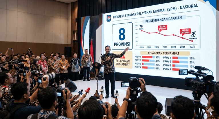 Wamendagri Ungkap 8 Provinsi yang Terseok Jalankan Layanan Minimum