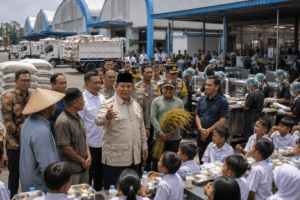 Prabowo Resmikan 10 Gudang Pangan dan 166 Dapur MBG Polri
