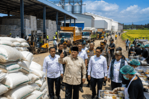 Prabowo Perkuat Kemandirian Pangan, Cadangan Beras Nasional Tembus 5,3 Juta Ton