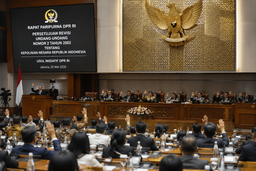 Revisi UU Polri Resmi Jadi Usul Inisiatif DPR, Pembahasan Segera Dimulai