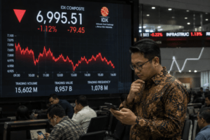 IHSG Tertekan, OJK Sebut Rebalancing Saham dan Kondisi Ekonomi Jadi Faktor Utama