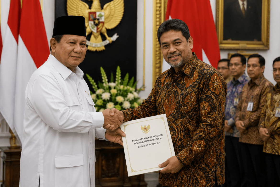 Prabowo Angkat Said Iqbal Jadi Penasihat Khusus Presiden Bidang Ketenagakerjaan