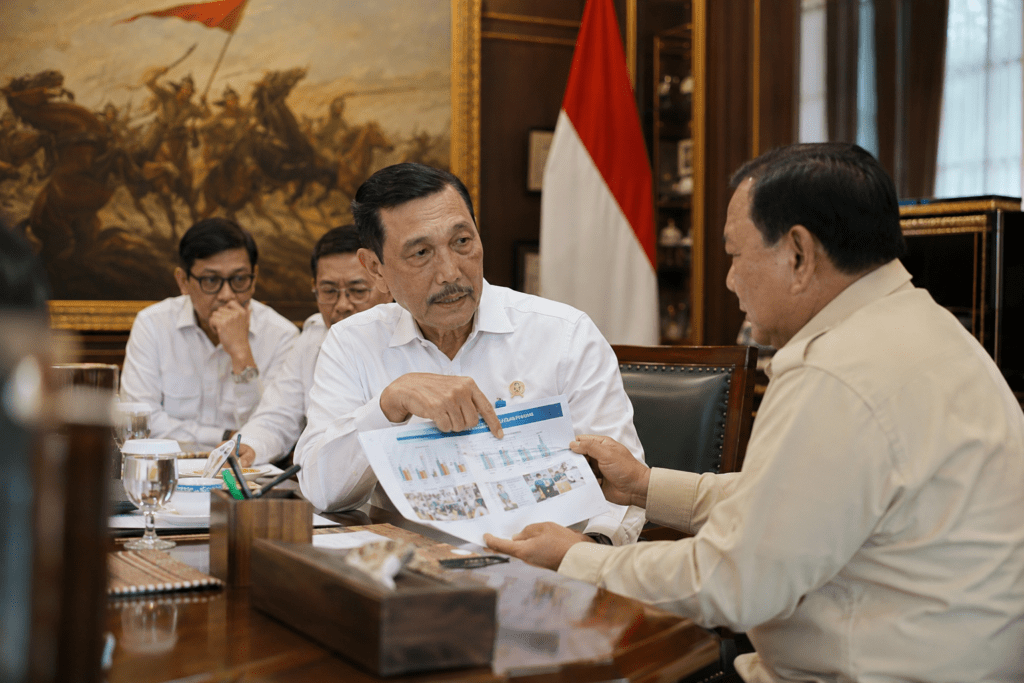 Luhut Sampaikan Hasil Survei MBG ke Prabowo, Sebut Terlihat Dampak Positif