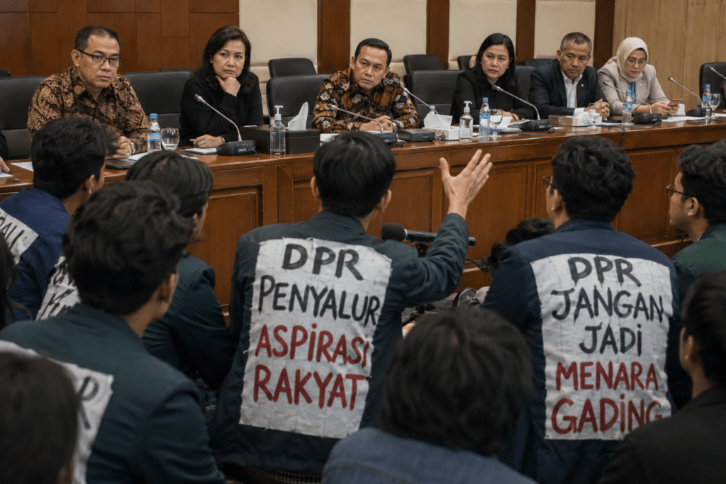 Mahasiswa Minta DPR Perkuat Peran sebagai Penyalur Aspirasi Publik