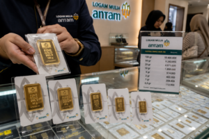 Harga Emas Antam Hari Ini 6 Juli 2026 Stabil di Rp2,67 Juta per Gram