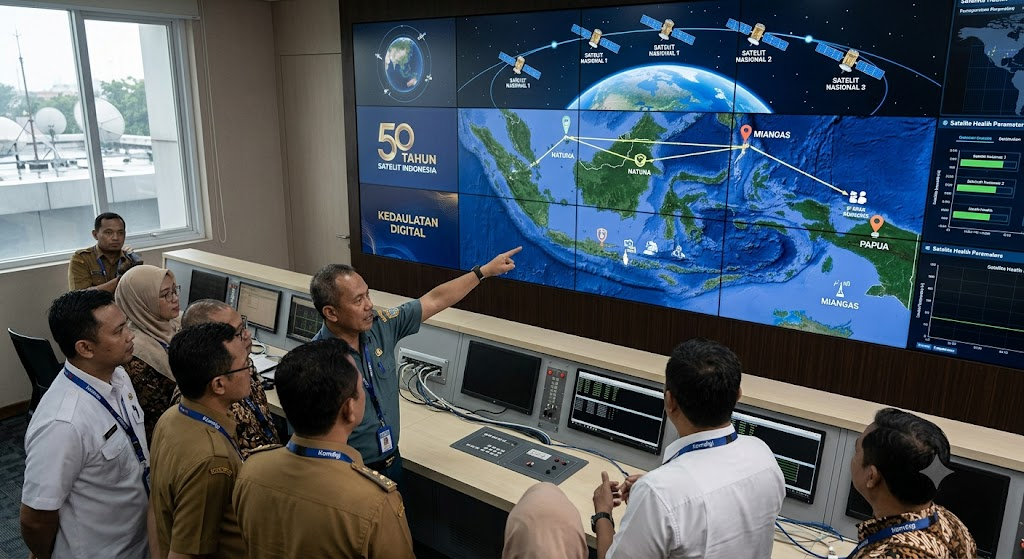 Komdigi Tegaskan Pengelolaan Satelit Berkaitan Langsung dengan Kedaulatan Negara