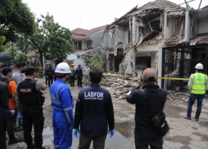 Ledakan Grand Polonia Medan rusak 7 rumah mewah