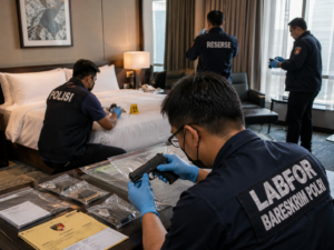 Polisi ungkap status senpi bos perusahaan tewas di hotel Jaksel