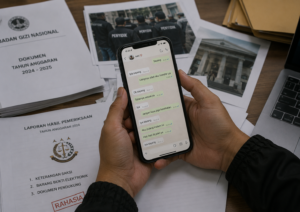 Chat WhatsApp Jadi Bukti Kasus Korupsi MBG