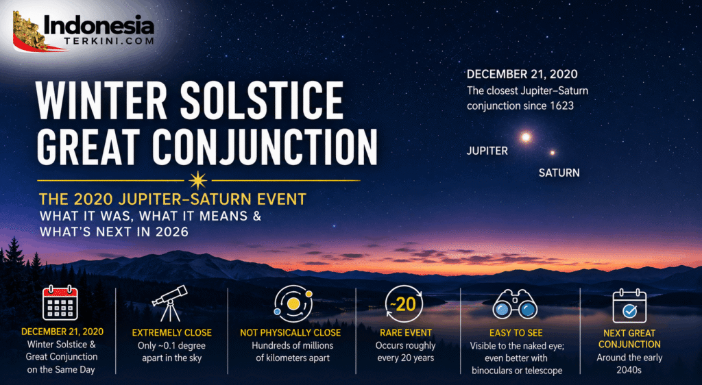 Winter Solstice Great Conjunction