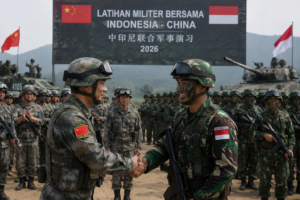 Latihan Militer China dan Indonesia Diprotes Taiwan