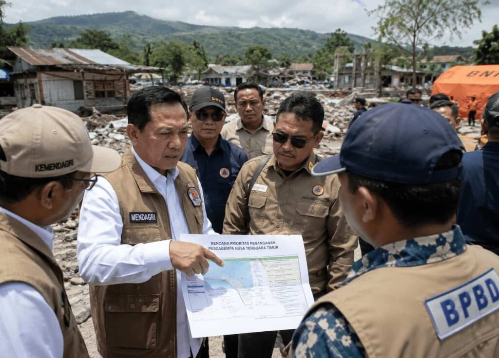 Mendagri Susun Prioritas Pemulihan Pascagempa di NTT