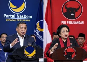 NasDem dan PDIP Respons Isu Capres