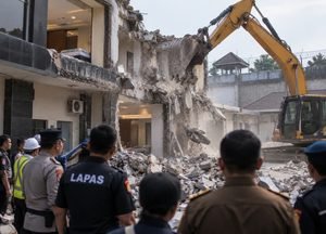 Ekskavator Ratakan Lapas Mewah Cibinong
